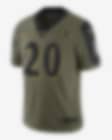 Low Resolution NFL Baltimore Ravens Salute to Service (Ed Reed) Men's Limited Football Jersey