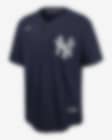Low Resolution MLB New York Yankees (Derek Jeter) Men's Replica Baseball Jersey