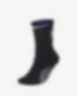 Nike Grip Power Crew Socks-White-Black