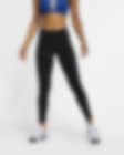 Low Resolution Γυναικείο κολάν μεσαίου ύψους με τσέπες Nike One Luxe