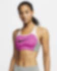 Low Resolution Nike Swoosh Women's Medium-Support 1-Piece Pad Color-Block Sports Bra