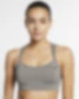 nike strappy low impact sports bra aq8686