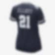 NFL Dallas Cowboys (Ezekiel Elliott) Women's Game Football Jersey