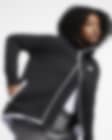 Low Resolution Nike Sportswear Tech Fleece Damen-Poncho mit durchgehendem Reißverschluss (große Größe)