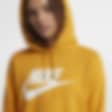 nike sportswear rally cropped hoodie