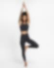 Nike CJ3801-010, Calzamaglia sportiva 7/8 Yoga Luxe Finalon Da donna,  Black/Dark Smoke Grey, 2XL : : Moda