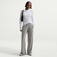 Nike — Nike Sportswear Chill Knit Women's Mid-Rise Lightweight Open-Hem Pants