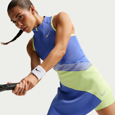 Jupe de tennis taille haute Dri-FIT NikeCourt Slam pour femme