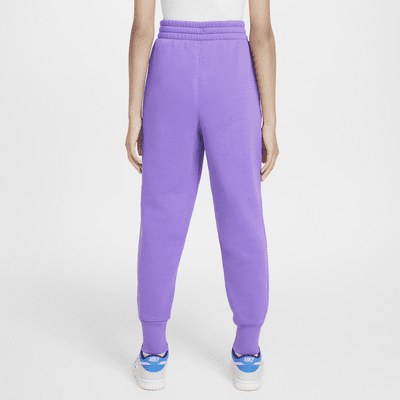 Pants ajustados de cintura alta para niñas talla grande Nike Sportswear Club Fleece