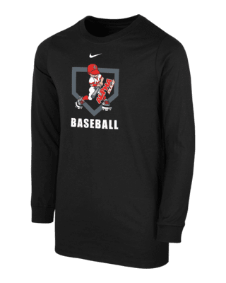 Nike Big Kids' Baseball Long-Sleeve T-Shirt. Nike.com