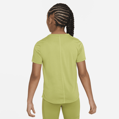 Nike One Big Kids' (Girls') Short-Sleeve Training Top