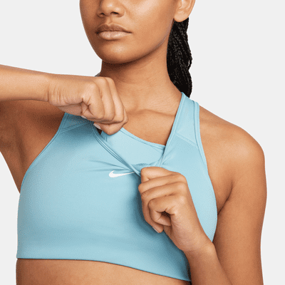 teal nike sports bra