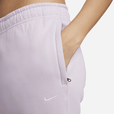 Pants de tejido Fleece para mujer Nike Solo Swoosh