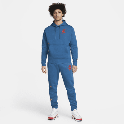 nike aqua hoodie mens