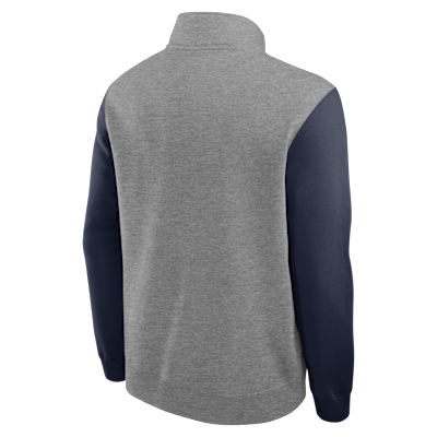 Auburn Club Men's Nike College 1/2-Zip Crew