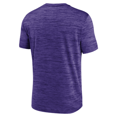 Nike Men's Baltimore Ravens Sideline Velocity T-Shirt - Purple - M Each