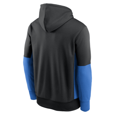 Nike Men's Los Angeles Chargers Sideline Therma-FIT Pullover Hoodie - Blue - XXXL Each