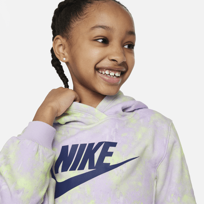 Sudadera sin cierre Club estampada para niños de preescolar Nike