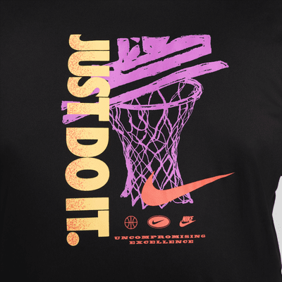 T-shirt de basquetebol Dri-FIT Nike para homem