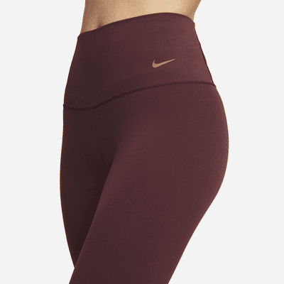 Mallas de 7/8 de tiro alto de sujeción suave para mujer Nike Zenvy