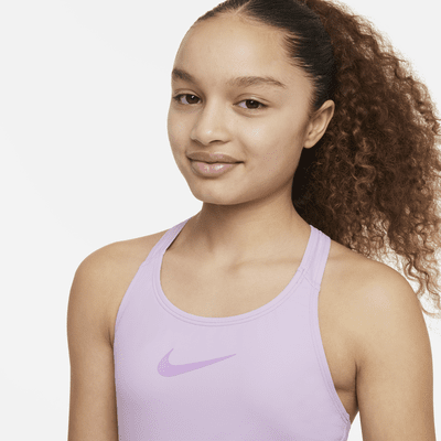 Traje de baño de una sola pieza con espalda deportiva para niña talla grande Nike Essential