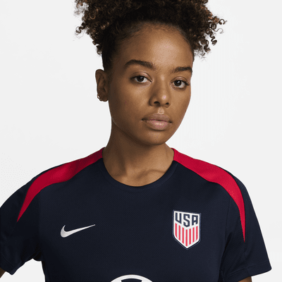 USMNT Strike Women's Nike Dri-FIT Soccer Short-Sleeve Knit Top. Nike.com