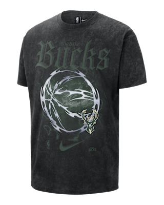 Мужская футболка Milwaukee Bucks Courtside "Halloween" Nike NBA Max90