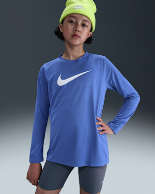 Детская футболка Nike Legend Big Kids' Dri-FIT Long-Sleeve