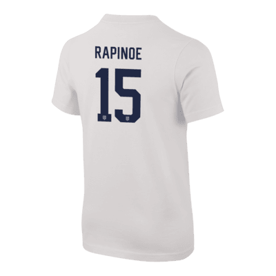 Playera de fútbol Nike para niños talla grande Megan Rapinoe USWNT