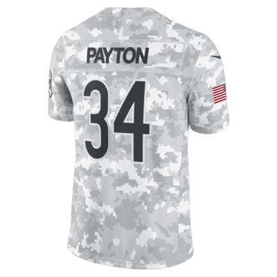 Walter Payton Chicago Bears Salute to Service Men's Nike Dri-FIT NFL Limited Jersey