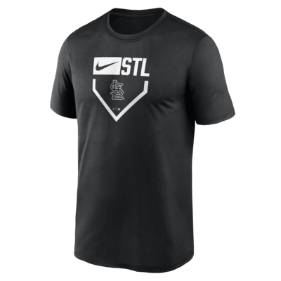 St. Louis Cardinals Home Plate Icon Legend Men's Nike Dri-FIT MLB T-Shirt