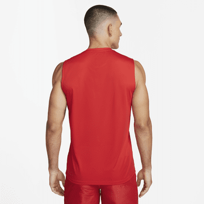 Camiseta Hydroguard de natación sin mangas para hombre Nike Essential