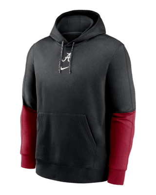 Мужское худи Alabama Crimson Tide Sideline Team Issue Club Nike College Pullover Hoodie
