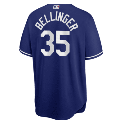 Los Angeles Dodgers Nike Alternative Gray 2020 Replica Cody Bellinger  Player Jersey