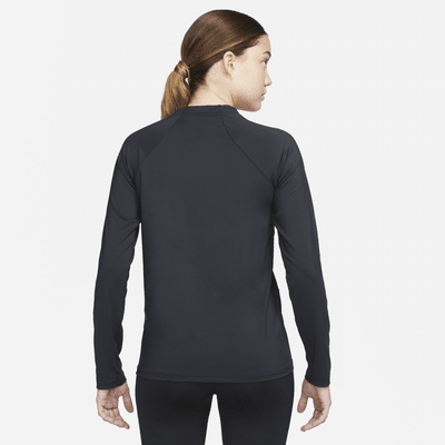 Camiseta Hydroguard de natación de manga larga para mujer Nike Essential