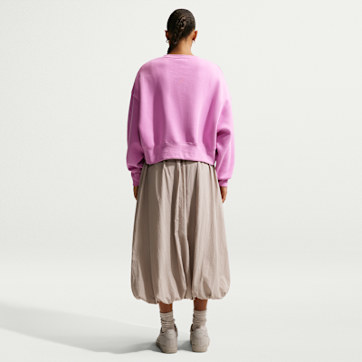 Sudadera sin cierre de cuello redondo extra oversized para mujer Nike Sportswear Phoenix Fleece