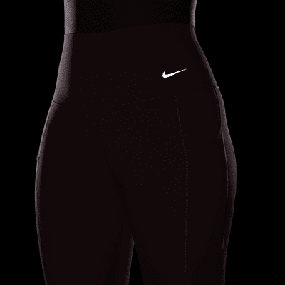 Nike Universa-leggings i 7/8 længde med medium støtte, høj talje og lommer til kvinder