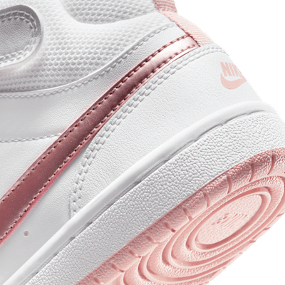 Tenis para niños de preescolar Nike Court Borough Mid 2