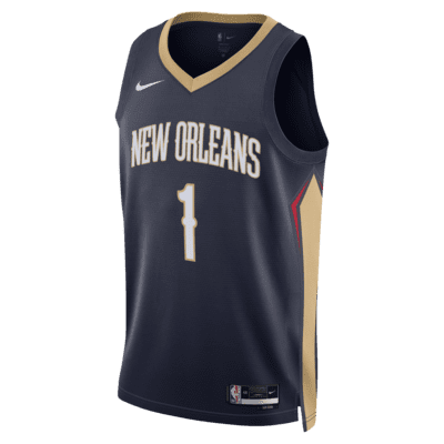 New Orleans Pelicans Icon Edition 2022/23 Nike Dri-FIT Swingman NBA-jersey voor heren