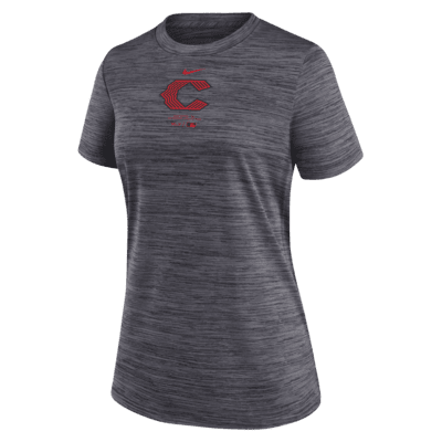 Женская футболка Cincinnati Reds Authentic Collection City Connect Practice Velocity