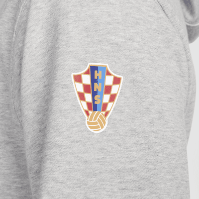 Fotbollshuvtröja Kroatien Club Fleece Nike för män