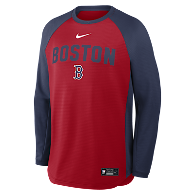 Boston Red Sox Authentic Collection Men's Nike Dri-FIT Pullover Crew from Nike - $84