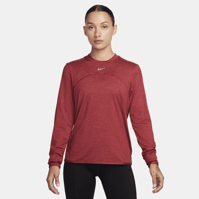 Playera de correr de cuello redondo para mujer Nike Dri-FIT Swift Element UV