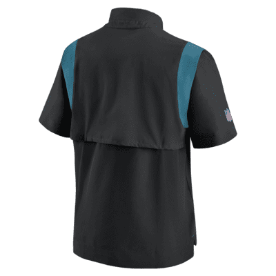 Men's Nike Black Jacksonville Jaguars Sideline Coach Chevron Lockup Quarter-Zip Long Sleeve Top Size: Small