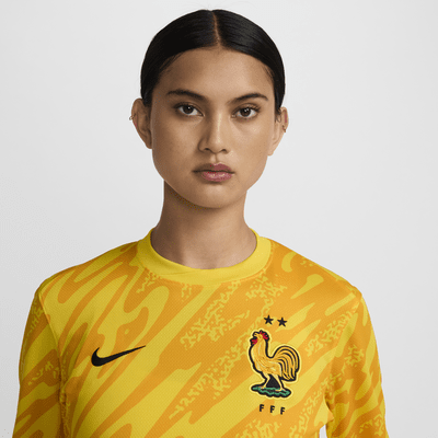 Damska koszulka piłkarska Nike Dri-FIT FFF Stadium Goalkeeper 2024 – replika