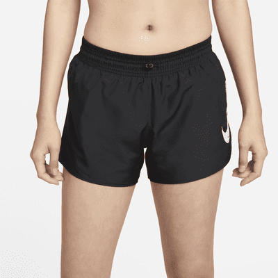 Nike Dri-FIT Swoosh Run Women's Mid-Rise Brief-Lined Running Shorts ...