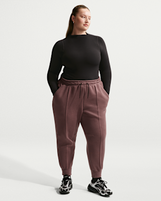 Женские спортивные штаны Nike Sportswear Tech Fleece Mid-Rise Joggers (Plus Size)