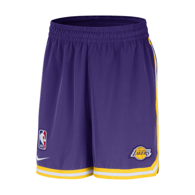 กางเกงขาสั้น 6 นิ้ว Nike Dri-FIT NBA ผู้ชาย Los Angeles Lakers DNA