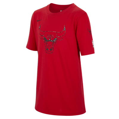 T-shirt NBA Nike Chicago Bulls Essential Júnior (Rapaz)