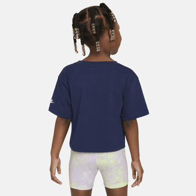 Playera estampada infantil Nike Club